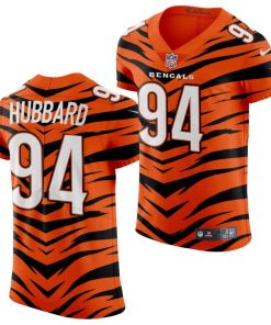 Nike Bengals #94 Sam Hubbard Men's 2021-22 Orange City Edition Elite NFL Jersey