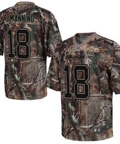 Nike Broncos #18 Peyton Manning Camo Men's Stitched NFL Realtree Elite Jersey