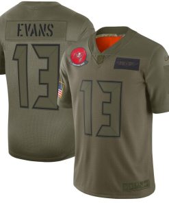 Nike Buccaneers #13 Mike Evans Camo Men's Stitched NFL Limited 2019 Salute To Service Jersey