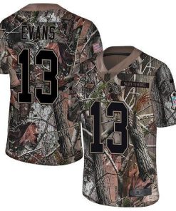Nike Buccaneers #13 Mike Evans Camo Men's Stitched NFL Limited Rush Realtree Jersey
