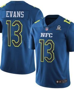 Nike Buccaneers #13 Mike Evans Navy Men's Stitched NFL Limited NFC 2017 Pro Bowl Jersey