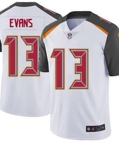 Nike Buccaneers #13 Mike Evans White Men's Stitched NFL Vapor Untouchable Limited Jersey