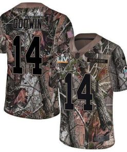 Nike Buccaneers #14 Chris Godwin Camo Men's Super Bowl LV Bound Stitched NFL Limited Rush Realtree Jersey