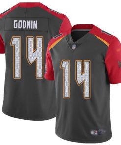 Nike Buccaneers #14 Chris Godwin Gray Men's Stitched NFL Limited Inverted Legend Jersey