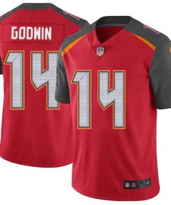 Nike Buccaneers #14 Chris Godwin Red Team Color Men's Stitched NFL Vapor Untouchable Limited Jersey