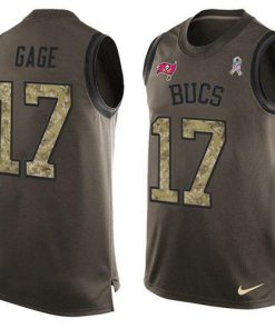 Nike Buccaneers #17 Russell Gage Green Men's Stitched NFL Limited Salute To Service Tank Top Jersey
