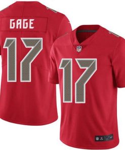 Nike Buccaneers #17 Russell Gage Red Men's Stitched NFL Limited Rush Jersey