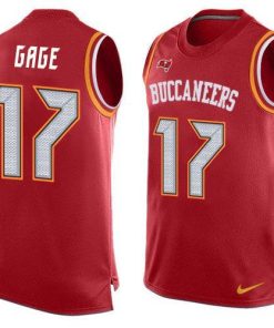 Nike Buccaneers #17 Russell Gage Red Team Color Men's Stitched NFL Limited Tank Top Jersey
