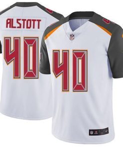 Nike Buccaneers #40 Mike Alstott White Men's Stitched NFL Vapor Untouchable Limited Jersey