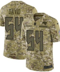 Nike Buccaneers #54 Lavonte David Camo Men's Stitched NFL Limited 2018 Salute To Service Jersey