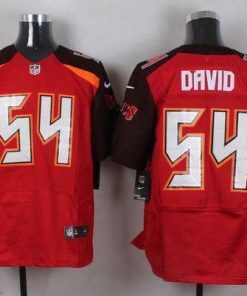 Nike Buccaneers #54 Lavonte David Red Team Color Men's Stitched NFL New Elite Jersey