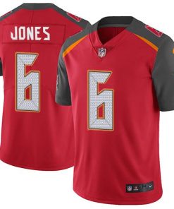 Nike Buccaneers #6 Julio Jones Red Team Color Men's Stitched NFL Vapor Untouchable Limited Jersey