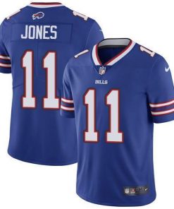 Nike Buffalo Bills #11 Zay Jones Royal Blue Team Color Men's Stitched NFL Vapor Untouchable Limited Jersey Men's