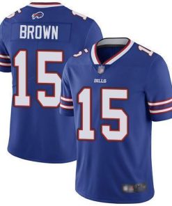 Nike Buffalo Bills #15 John Brown Royal Blue Team Color Men's Stitched NFL Vapor Untouchable Limited Jersey Men's