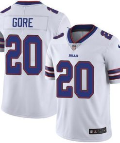 Nike Buffalo Bills #20 Frank Gore White Men's Stitched NFL Vapor Untouchable Limited Jersey Men's