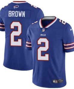 Nike Buffalo Bills #2 John Brown Royal Blue Team Color Men's Stitched NFL Vapor Untouchable Limited Jersey Men's
