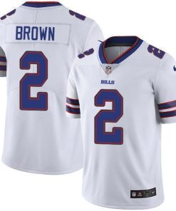 Nike Buffalo Bills #2 John Brown White Men's Stitched NFL Vapor Untouchable Limited Jersey Men's