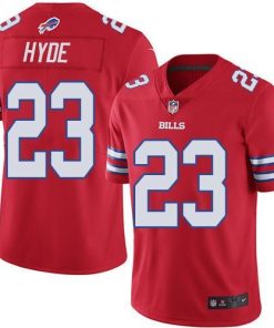 Nike Buffalo Bills #23 Micah Hyde Red Men's Stitched NFL Limited Rush Jersey Men's