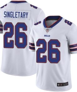 Nike Buffalo Bills #26 Devin Singletary White Men's Stitched NFL Vapor Untouchable Limited Jersey Men's