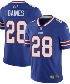 Nike Buffalo Bills #28 E.J. Gaines Royal Blue Team Color Men's Stitched NFL Vapor Untouchable Limited Jersey Men's