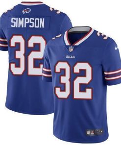 Nike Buffalo Bills #32 O. J. Simpson Royal Blue Team Color Men's Stitched NFL Vapor Untouchable Limited Jersey Men's