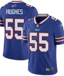 Nike Buffalo Bills #55 Jerry Hughes Royal Blue Team Color Men's Stitched NFL Vapor Untouchable Limited Jersey Men's