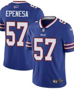 Nike Buffalo Bills #57 A.J. Epenesas Royal Blue Team Color Men's Stitched NFL Vapor Untouchable Limited Jersey Men's