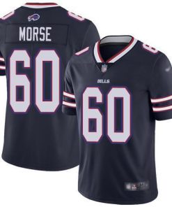 Nike Buffalo Bills #60 Mitch Morse Navy Men's Stitched NFL Limited Inverted Legend Jersey Men's