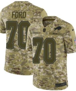 Nike Buffalo Bills #70 Cody Ford Camo Men's Stitched NFL Limited 2018 Salute To Service Jersey Men's