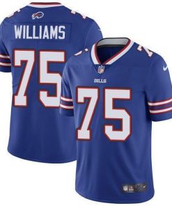 Nike Buffalo Bills #75 Daryl Williams Royal Blue Team Color Men's Stitched NFL Vapor Untouchable Limited Jersey Men's