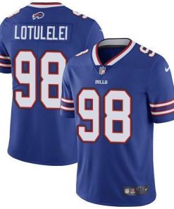 Nike Buffalo Bills #98 Star Lotulelei Royal Blue Team Color Men's Stitched NFL Vapor Untouchable Limited Jersey Men's