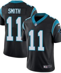 Nike Carolina Panthers #11 Torrey Smith Black Team Color Men's Stitched NFL Vapor Untouchable Limited Jersey Men's
