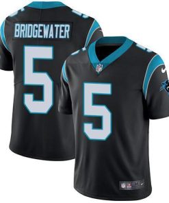 Nike Carolina Panthers #5 Teddy Bridgewater Black Team Color Men's Stitched NFL Vapor Untouchable Limited Jersey Men's