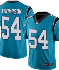 Nike Carolina Panthers #54 Shaq Thompson Blue Alternate Men's Stitched NFL Vapor Untouchable Limited Jersey Men's