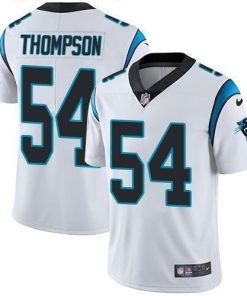Nike Carolina Panthers #54 Shaq Thompson White Men's Stitched NFL Vapor Untouchable Limited Jersey Men's