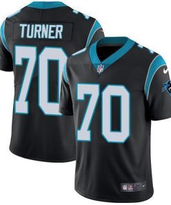 Nike Carolina Panthers #70 Trai Turner Black Team Color Men's Stitched NFL Vapor Untouchable Limited Jersey Men's