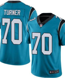 Nike Carolina Panthers #70 Trai Turner Blue Alternate Men's Stitched NFL Vapor Untouchable Limited Jersey Men's