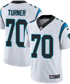 Nike Carolina Panthers #70 Trai Turner White Men's Stitched NFL Vapor Untouchable Limited Jersey Men's