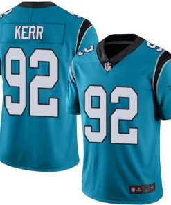 Nike Carolina Panthers #92 Zach Kerr Blue Alternate Men's Stitched NFL Vapor Untouchable Limited Jersey Men's