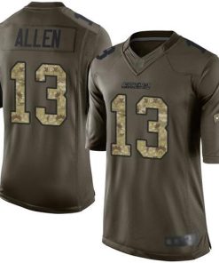 Nike Chargers #13 Keenan Allen Green Men's Stitched NFL Limited 2015 Salute To Service Jersey