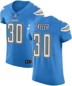 Nike Chargers #30 Austin Ekeler Electric Blue Alternate Men's Stitched NFL Vapor Untouchable Elite Jersey
