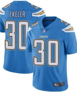 Nike Chargers #30 Austin Ekeler Electric Blue Alternate Men's Stitched NFL Vapor Untouchable Limited Jersey