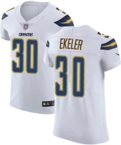 Nike Chargers #30 Austin Ekeler White Men's Stitched NFL Vapor Untouchable Elite Jersey