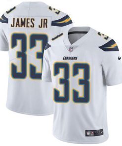 Nike Chargers #33 Derwin James Jr White Men's Stitched NFL Vapor Untouchable Limited Jersey