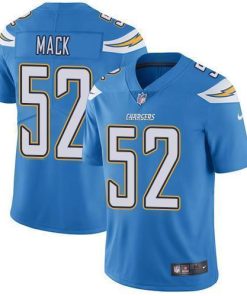 Nike Chargers #52 Khalil Mack Electric Blue Alternate Men's Stitched NFL Vapor Untouchable Limited Jersey