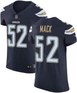 Nike Chargers #52 Khalil Mack Navy Blue Team Color Men's Stitched NFL Vapor Untouchable Elite Jersey