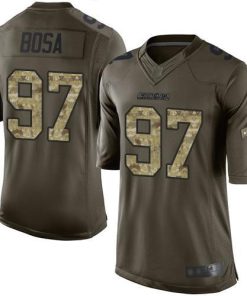 Nike Chargers #97 Joey Bosa Green Men's Stitched NFL Limited 2015 Salute To Service Jersey