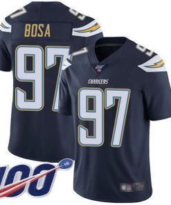 Nike Chargers #97 Joey Bosa Navy Blue Team Color Men's Stitched NFL 100th Season Vapor Limited Jersey