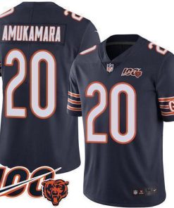 Nike Chicago Bears #20 Prince Amukamara Navy Blue Team Color Men's 100th Season Stitched NFL Vapor Untouchable Limited Jersey Men's