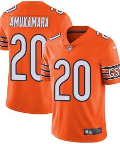 Nike Chicago Bears #20 Prince Amukamara Orange Men's Stitched NFL Limited Rush Jersey Men's